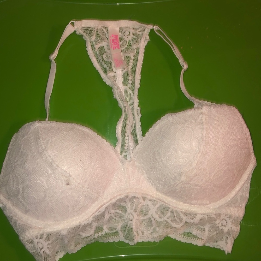 pink bralette sold on Ⓜ️